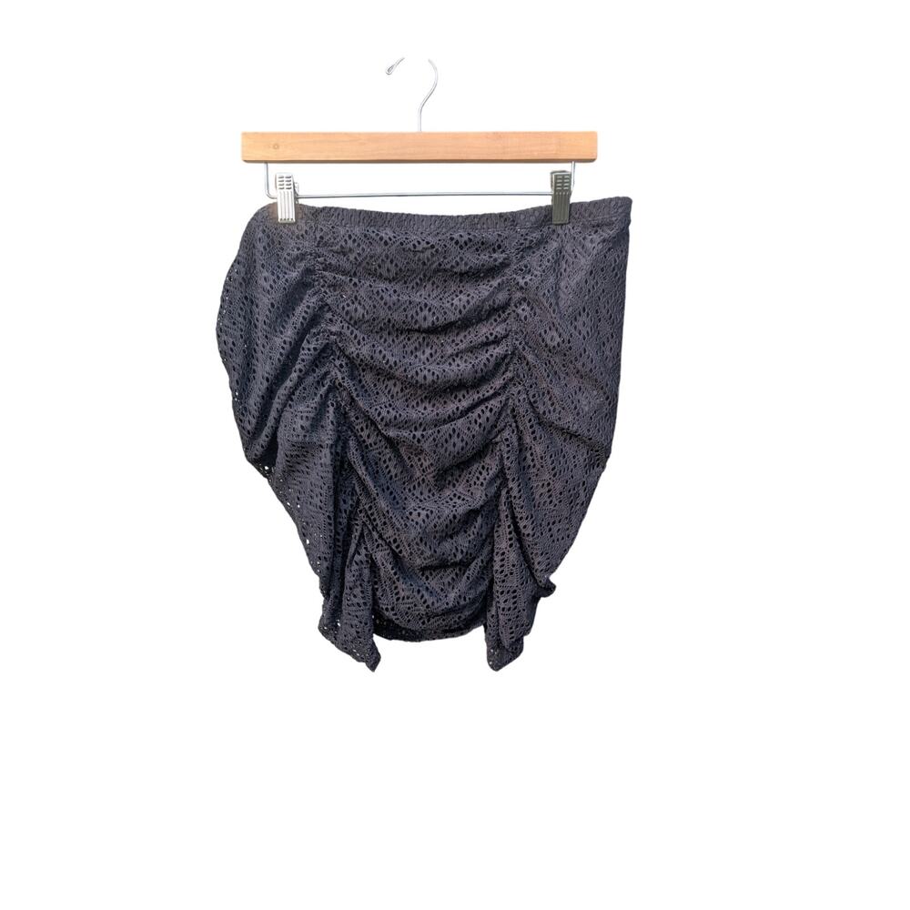 Black Torrid Bikini Bottom High Waisted Flattering Tummy Control Plus Size 2X